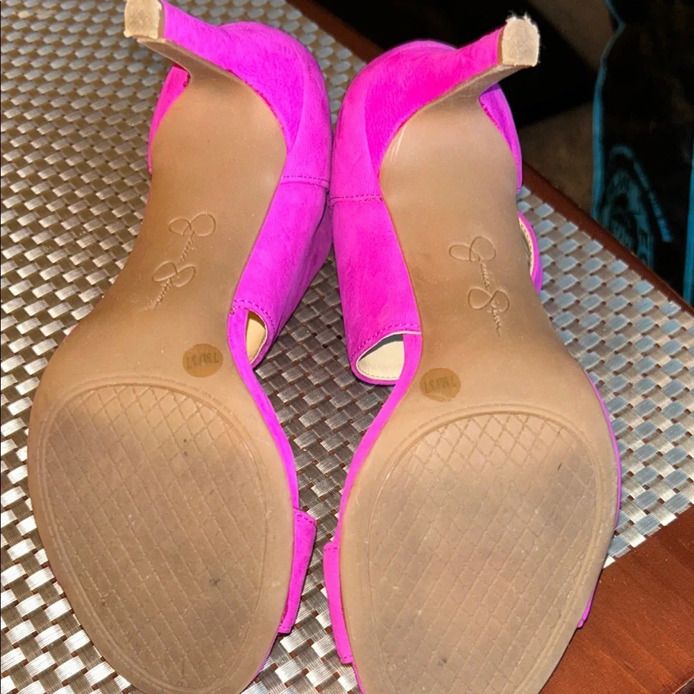 Jessica Simpson Women's Open-Toe Heels Size 7 - Picture 8 of 8